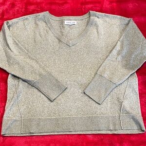 Lucky Brand Light Green V-Neck Sweater-NWOT